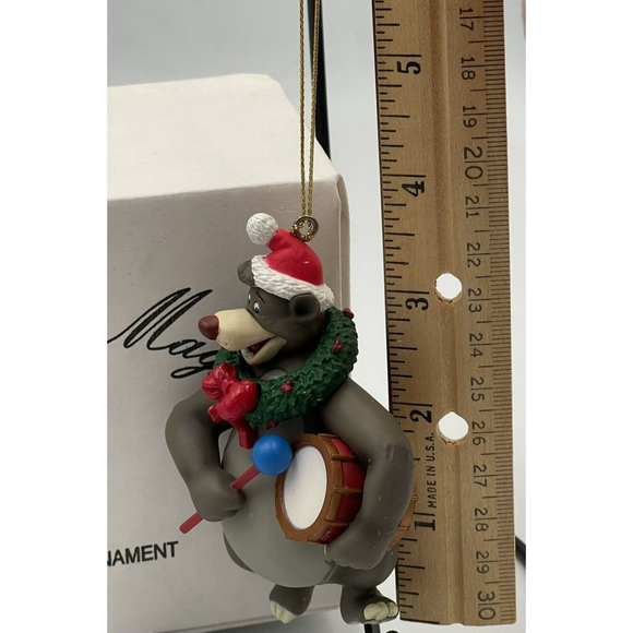 Disney Christmas Magic Ornaments W/Box Baloo Dumbo Dalmatians Set/3 - Picture 11 of 16